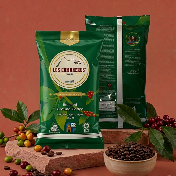 Café Los Comuneros De Origen Colombiano "100% Arábico" - MC Frutta