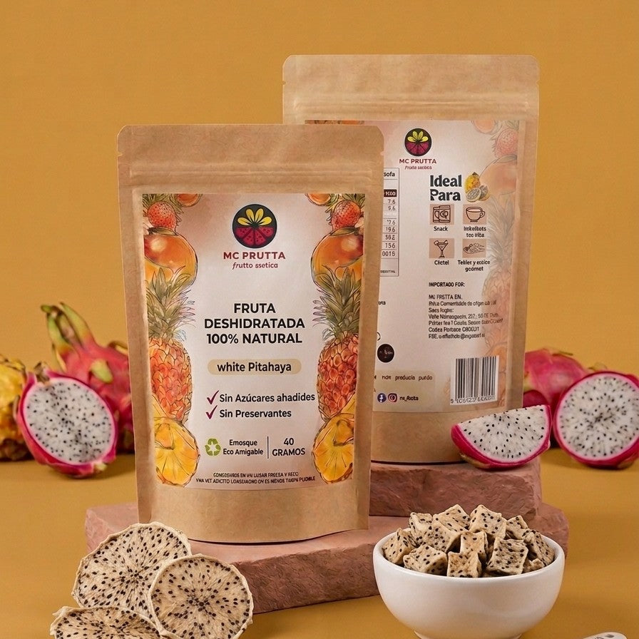 Fruta Deshidratada Pitahaya "Cero Azucares" - MC Frutta